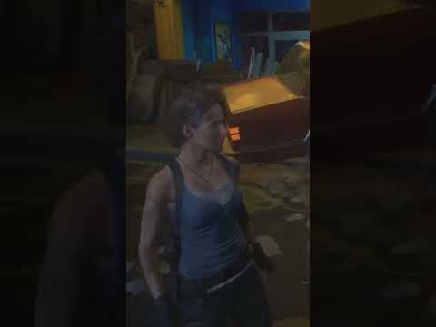 Resident Evil 3 Remake Jill Valentine and Zombies😜#borningame #shorts #tiktok