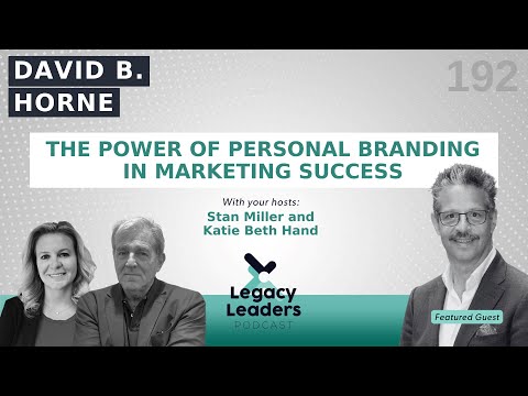 David. B Horne: Strategic Expansion: Fund, Acquire, Consolidate, Exit Methodology — video featuring David Horne