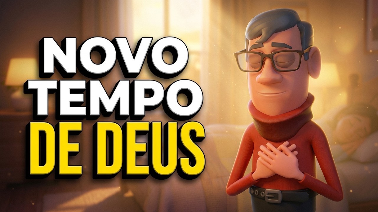UM NOVO TEMPO DE DEUS PARA SUA VIDA -  MINUTO COM DEUS HOJE