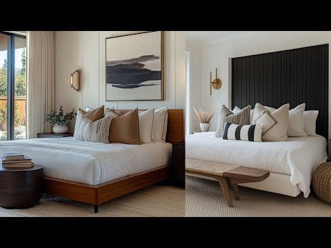 BOLD PRIMARY BEDROOM INTERIOR DECORATING/ BEDROOMS