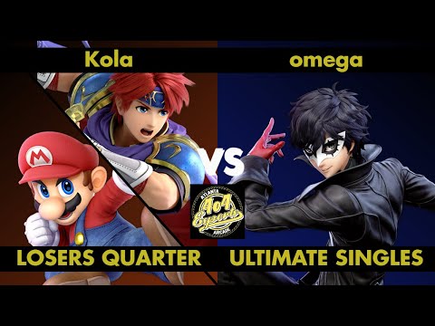 SSBU - 4o4 Smash Night 16 - Kola (Roy, Mario) vs 4o4| omega (Joker) - Losers Quarter-Final