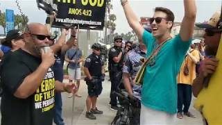 Video: It's Hurry Jesus. Not Hare Krishna, the idol God - Ruben Israel vs Hindu Parade