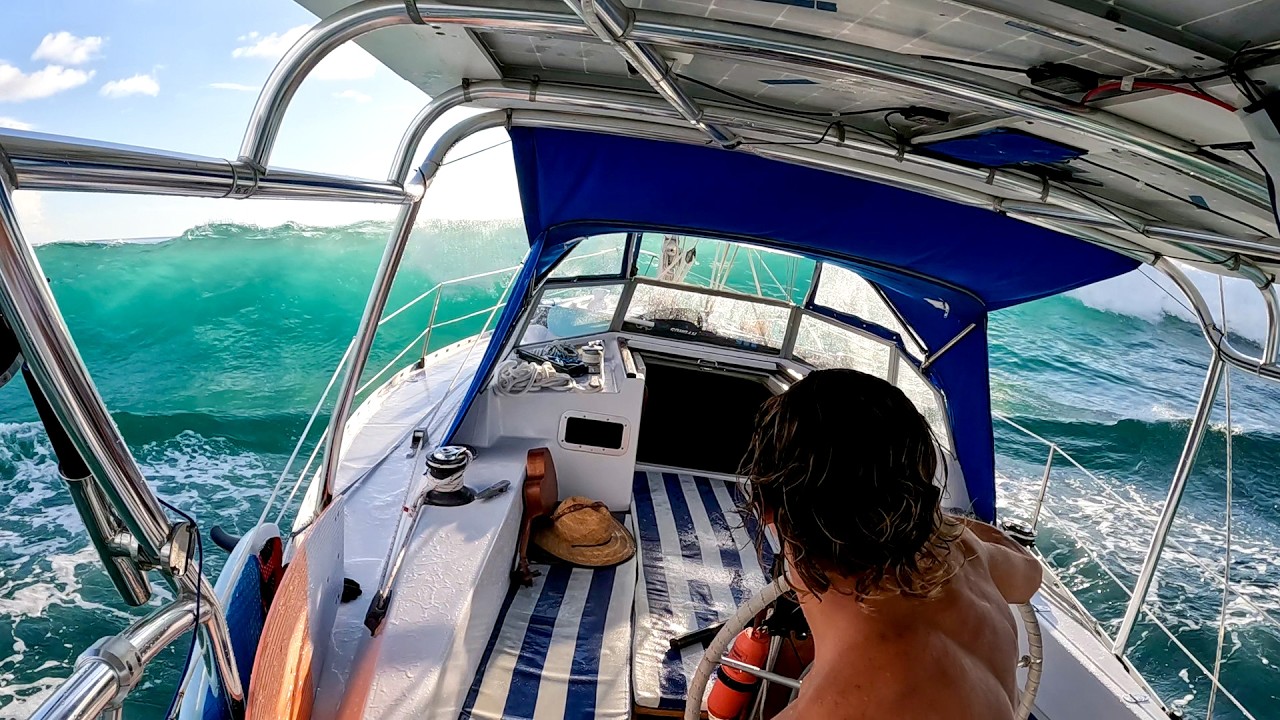 Rogue Waves Nearly Sinks Sailboat