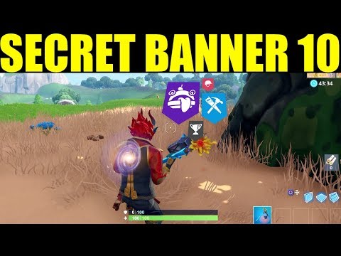 Find the Secret Banner In Loading Screen #10 fortnite secret banner location 10