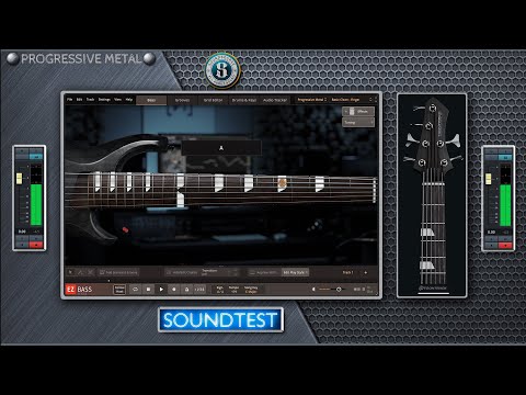 Toontrack PROGRESSIVE METAL EZBASS EBX - PLAYING ALL PRESETS