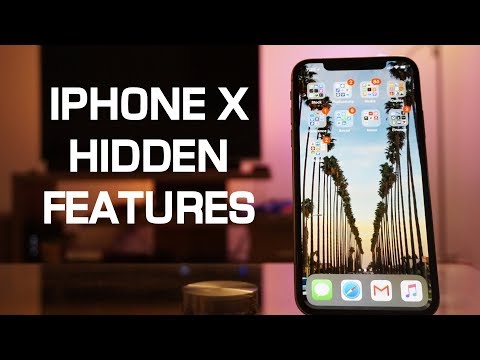 6 HIDDEN FEATURES OF THE IPHONE X!
