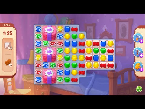 Homescapes Level 9705 No Boosters Gameplay