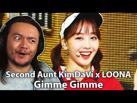 Second Aunt KimDaVi x LOONA - ‘Gimme Gimme’ @ Show! Music Core | REACTION