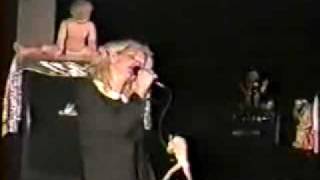 Hole - She Walks On Me & Stage Dive - live Washington DC 1994