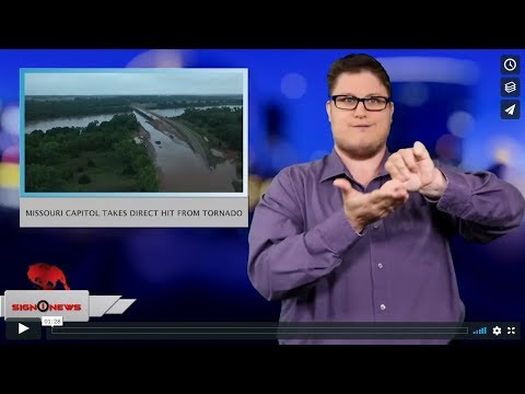 Missouri Capitol takes direct hit from tornado (ASL - 5.23.19)