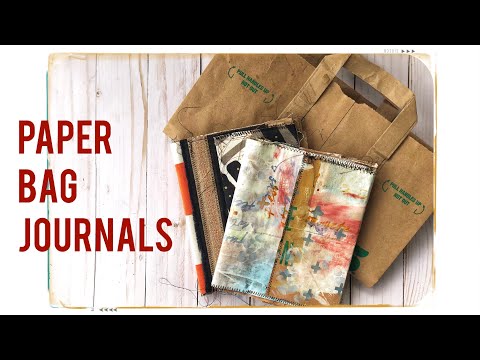 Paper Bag Journal Tutorial