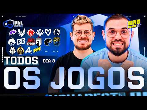 PGL MASTERS BUCHAREST 2026 (DIA 03) - TODOS OS JOGOS - COMPLETO