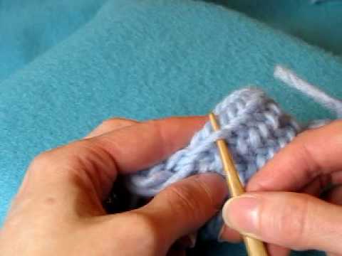 Second row (B), Toinen kerros - Neulakinnas, Nalbinding