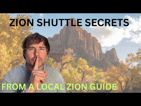 How To Use the Zion Shuttle System AND HOW TO AVOID IT!