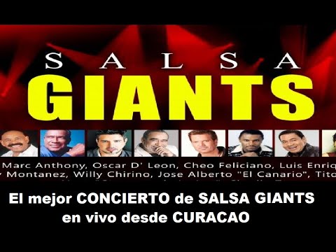 El mejor CONCIERTO de SALSA GIANTS (Oscar D´Leon, M. Anthony, W. Chirino y mas)