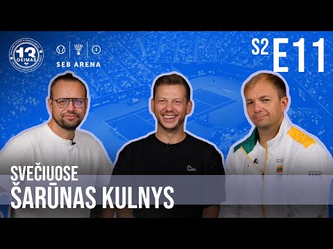 13 geimas su Šarūnu Kulniu, naujuoju Lietuvos vyrų teniso rinktinės kapitonu.