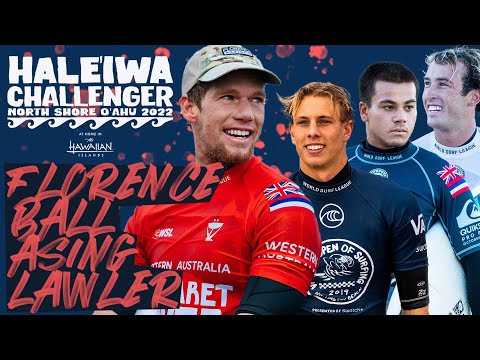 John John Florence, Kalani Ball, Keanu Asing, Jordan Lawler | Haleiwa Challenger Round of 32