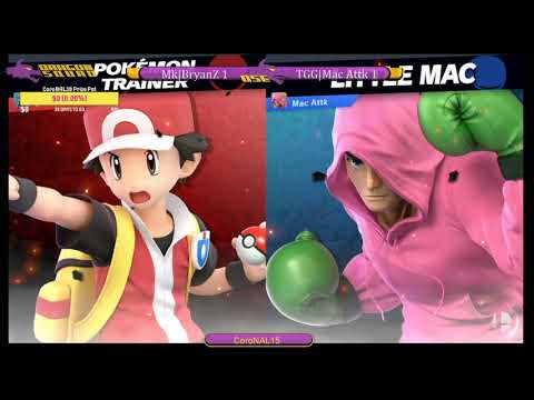 TGG|Mac Attk [Little Mac] vs BryanZ [Pokemon Trainer] CoroNAL15 Pools