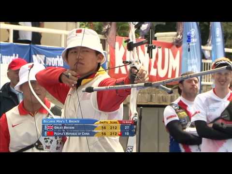 Great Britain v China – recurve men's team bronze | Porec 2010 Archery World Cup S1