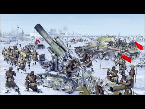 SOVIET WINTER ASSAULT - MANNERHEIM LINE DEFENSE - FINNISH TALVISOTA