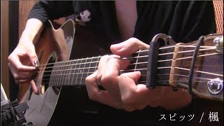 【TAB】スピッツ「楓」アコギで弾いてみた spitz "Kaede" by Osamuraisan