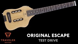 Original Escape Acoustic-Electric Travel Guitar w/ Gig Bag
