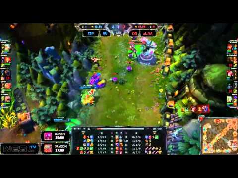 Absolute Legends NA versus Team Split Push (IEM Singapore North American qualifiers)