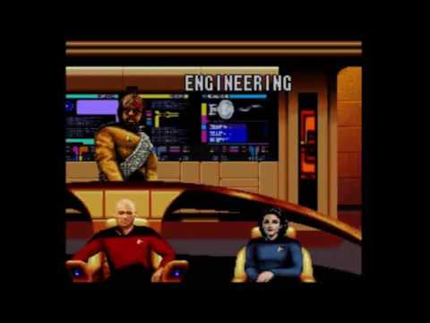 STAR TREK THE NEXT GENERATION ON SNES (SUPER NINTENDO)