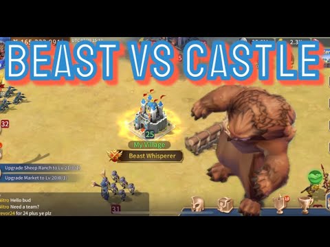 Beast vs 30 Castle | Dragon Siege