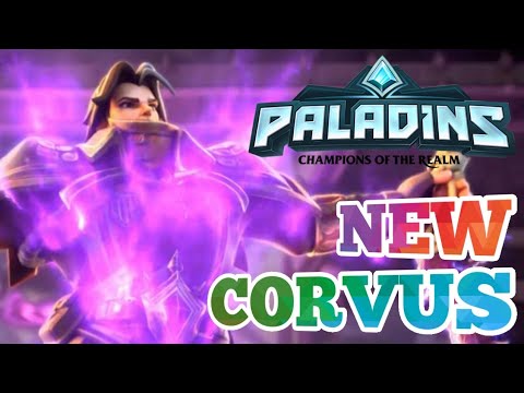 NEW CHAMPION CORVUS! | Paladins PTS Gameplay