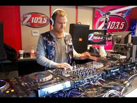 Dash Berlin spins a set on the Drive at 5 Streetmix on Z103.5!