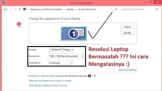 Download lagu PERBAIKI RESOLUSI LAPTOP/ KOMPUTER YANG TIDAK NORMAL: BEGINI CARANYA mp3 Download lagu PERBAIKI RESOLUSI LAPTOP/ KOMPUTER YANG TIDAK NORMAL: BEGINI CARANYA mp3