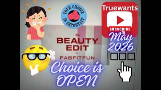 FabFitFun May 2026 Beauty Edit Box Choice Day | Walk Thru My Paid Box Selections + My Choices!