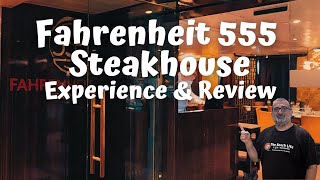 FAHRENHEIT 555 STEAKHOUSE | EXPERIENCE & REVIEW | CARNIVAL CRUISE VLOG | CARNIVAL RADIANCE