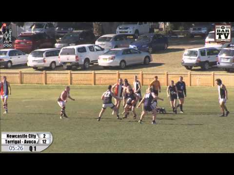 2014 BDAFL Round 15 3rd Division 1st Quarter - Newcastle City vs Terrigal Avoca