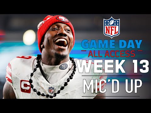 NFL Week 13 Mic'd Up, 'why do I feel like you would like anime' | Game Day All Access