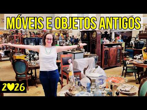 Um Galpão de ANTIGUIDADES com Bons Preços #antiquario #lojadeantiguidades #decoração #moveisantigos