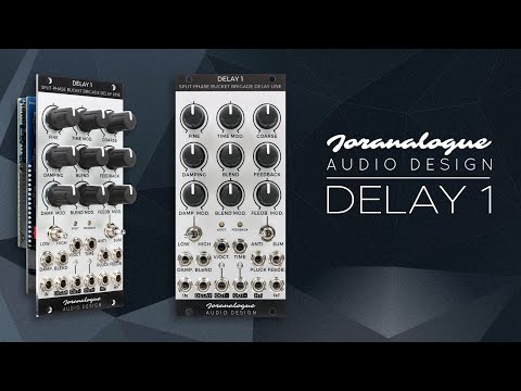 Joranalogue Delay-1 Sound Demo (no talking) with Knobula Monumatic, Strymon Magneto and others