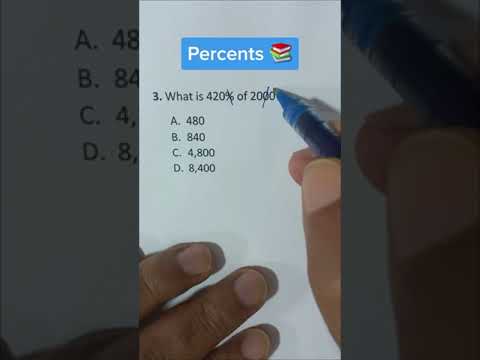 Aptitude Test Preparation - How To deal with percents bigger than 100 🤓📚 🧠