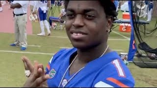 Crowd Goes Wild After Kodak Black Runs On Field At Florida Vs Florida State Football Game