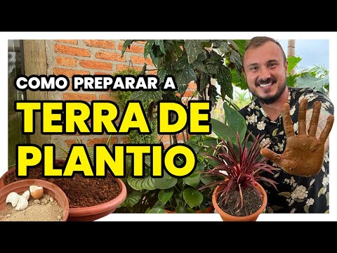 Como preparar a TERRA DE PLANTIO para suas plantas