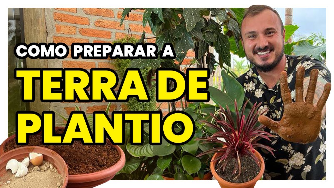 Como preparar a TERRA DE PLANTIO para suas plantas