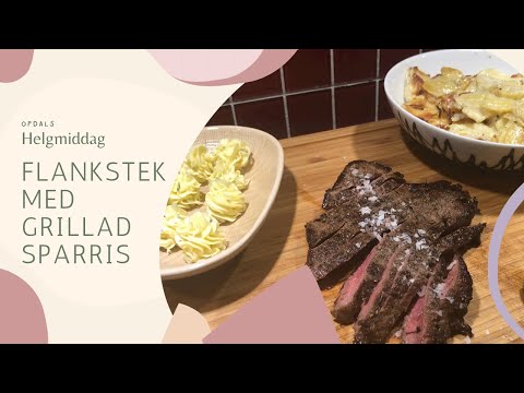 Flankstek med grillad sparris- avsnitt 16