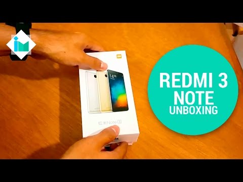 Xiaomi Redmi Note 3 – Unboxing