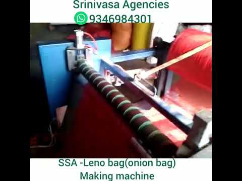 Leno Bag Making Machine