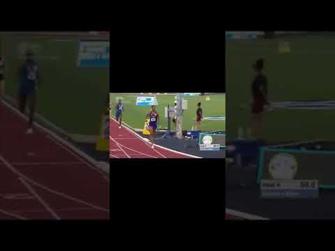 2022 SECs 800m Prelims Michaela Rose-2:04 LSU 2nd