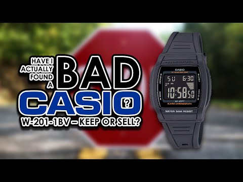 Have I Actually Found A Bad Casio? W-201-1BV - Keep or Sell?