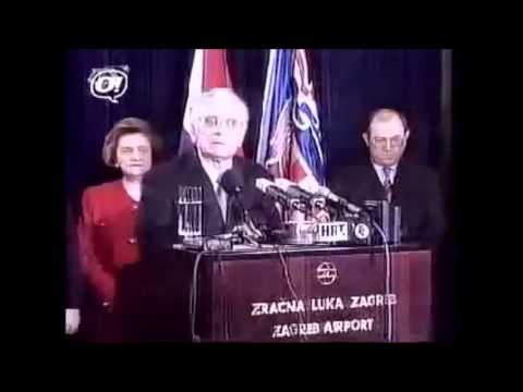 Dr.Franjo Tuđman - Proročki govor na plesu