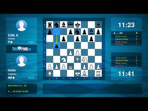 Chess Game Analysis: 0o0o - Edik A : 1-0 (By ChessFriends.com)