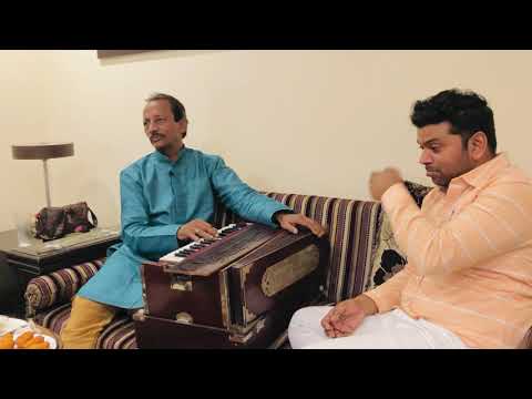 Ghazal with Ustad Sakhawat Hussain at my home